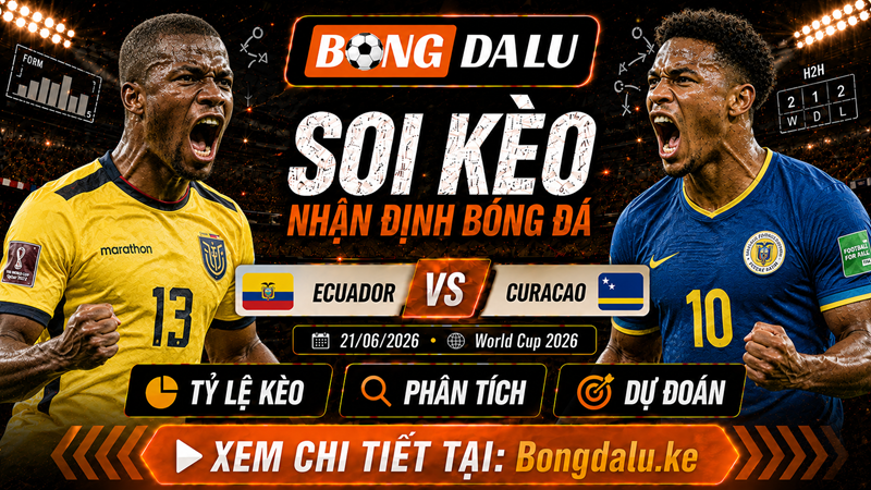 Đội hình ra sân dự kiến của Ecuador vs Curacao