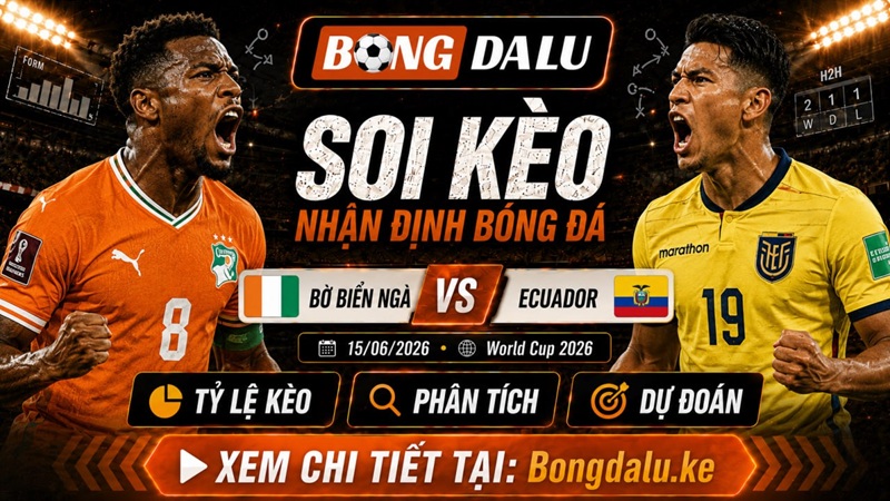 Nhận Định Bờ Biển Ngà vs Ecuador, 15/06/2026 – World Cup 2026