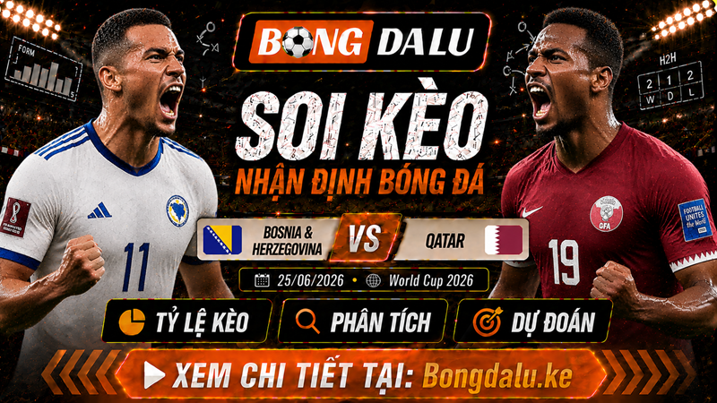 Lực lượng dự kiến của Bosnia & Herzegovina vs Qatar