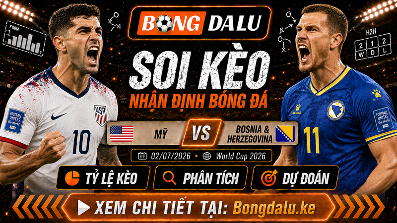 Lực lượng dự kiến của Mỹ vs Bosnia & Herzegovina