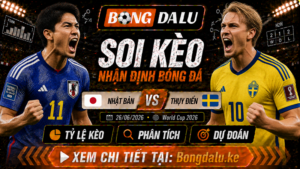 Nhận Định Nhật Bản vs Thụy Điển, 26/06/2026 – World Cup 2026