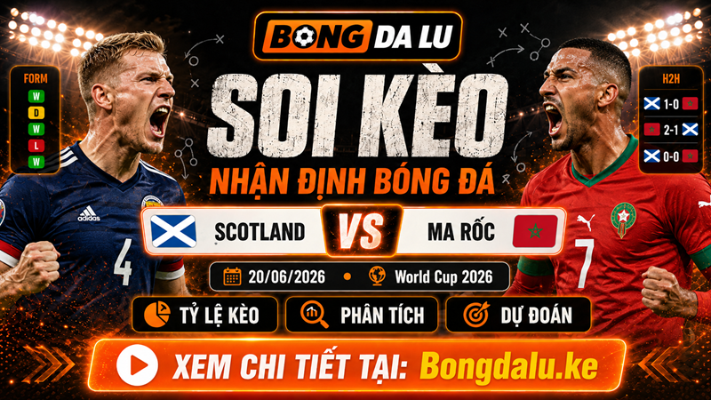 Lực lượng dự kiến của Scotland vs Ma Rốc Lực lượng dự kiến của Scotland vs Ma Rốc