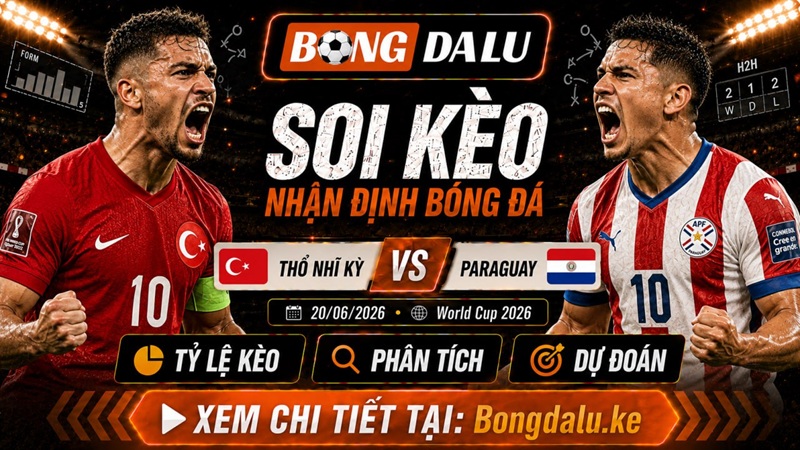 Lực lượng dự kiến của Thổ Nhĩ Kỳ vs Paraguay