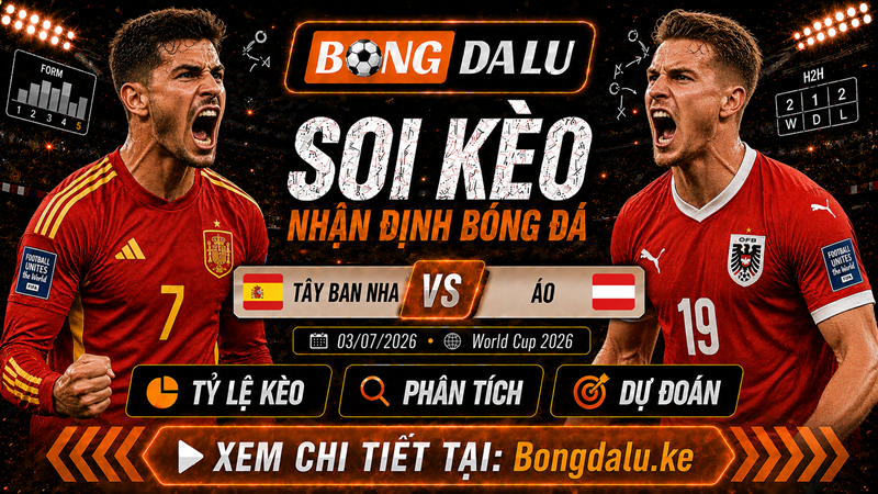 Lực lượng dự kiến của Tây Ban Nha vs Áo Lực lượng dự kiến của Tây Ban Nha vs Áo